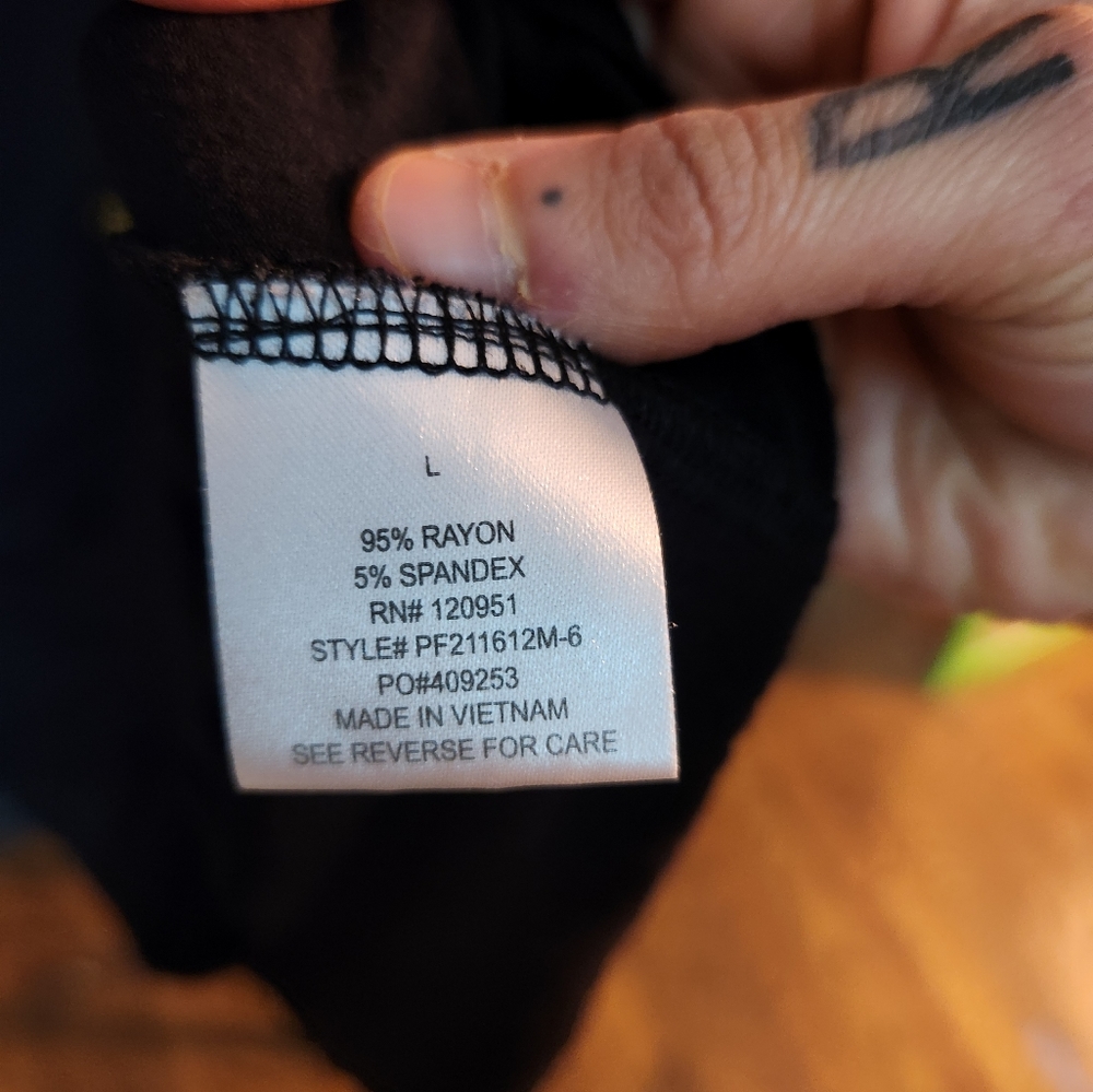 Black Button Up - Picture 4 of 4